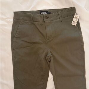 RSQ Men's Olive Chinos